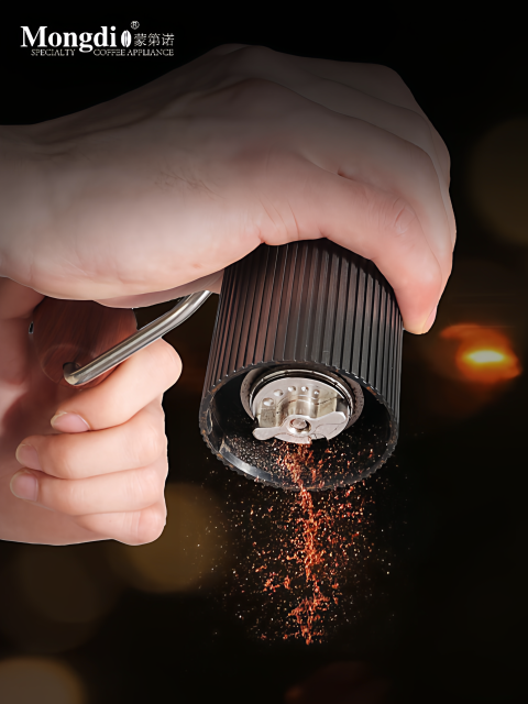 Mongdio Manual Coffee Grinder Home Use Hand-Cranked Coffee Grinder Portable Coffee Bean Grinder Coffee Grinding Tool