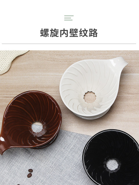 Filter Cup Coffee Filter Ceramic V60 Filter Cup Coffee Filter Funnel Coffee Filter Mesh Coffee Utensils
