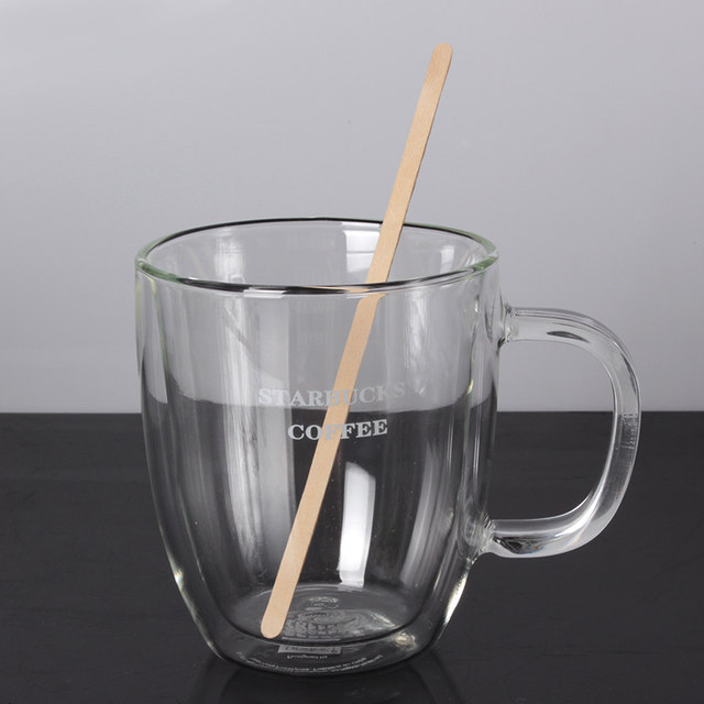 Individually Packaged Stirring Sticks, Disposable Wooden Stirring Sticks, 14cm Coffee Wooden Coffee Stirring Sticks, 500 Pieces