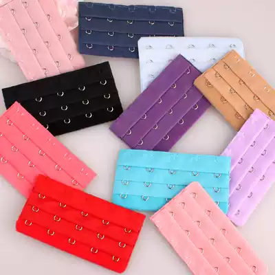 Five-breasted bra circumference extension buckle Extension buckle Underwear adjustment back buckle 3 rows of 5 buckles Three rows of five buckles Buckle extension belt