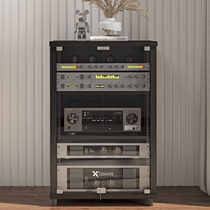 Audio-visual cabinet home theater living room conference room amplifier cabinet audio equipment amplifier rack shock-absorbing tripod