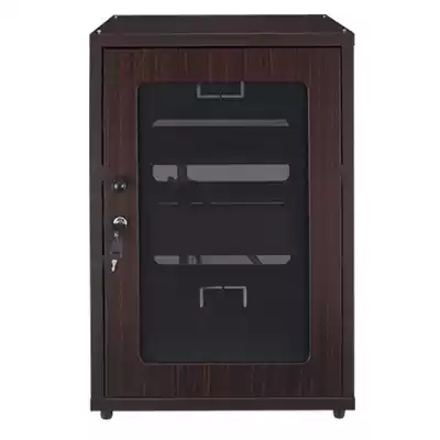 Home theater equipment equipment power amplifier cabinet solid wood particle board mobile power amplifier rack three or four layers audio-visual cabinet