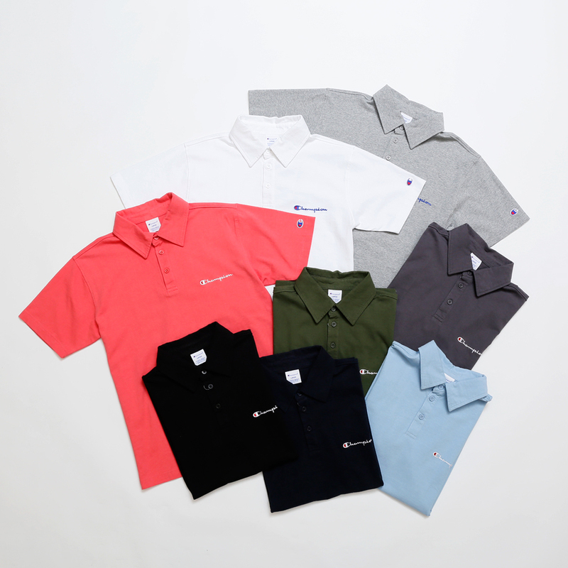 Champion Japanese Version Embroidered Logo Short-Sleeve T-Shirt Half-Sleeve Polo Shirt for Men and Women Couples t Champion Japanese Version Embroidered Logo Short-Sleeve T-Shirt Half-Sleeve Polo Shirt for Men and Women Couples t