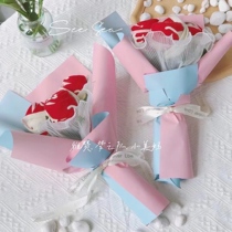 Yazan Towel Floral Bouquet Hand Salute Instructor Festival Rose Playmate Gift Giving Teacher Small Bear Bouquet Kindergarten Gift