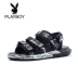 Playboy sandal cá tính nam triều 2019 xu hướng hè mới hoang dã thể thao ngoài trời sandal nam - Sandal Sandal