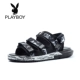 Playboy sandal cá tính nam triều 2019 xu hướng hè mới hoang dã thể thao ngoài trời sandal nam - Sandal