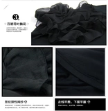 Осеннее шифоновое модное нижнее белье, приталенный лонгслив, высокий воротник