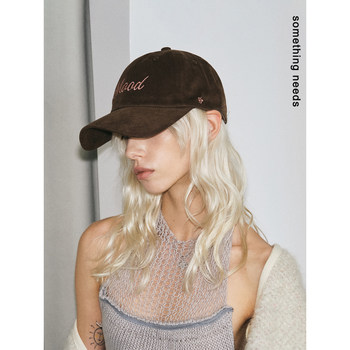 Basic and versatile 100% cotton baseball cap with trendy personality