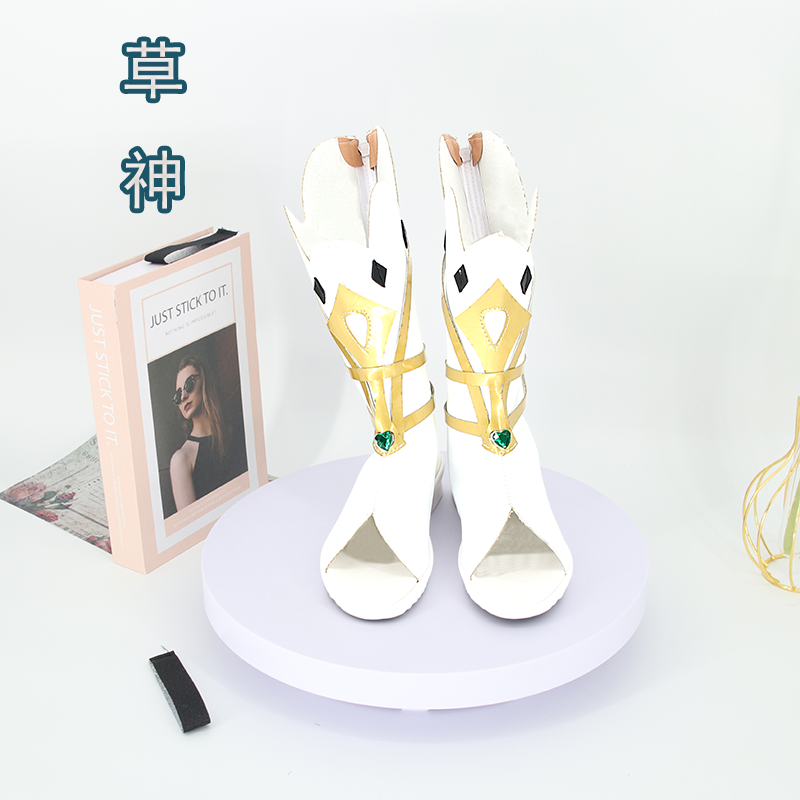 Оригинальная God Game COS Обувь Маленькая благоприятная Трава Бог COSPLAY Лоло Накси Обувь Сладкий портрет Двухмерная аниме обувь Настройка