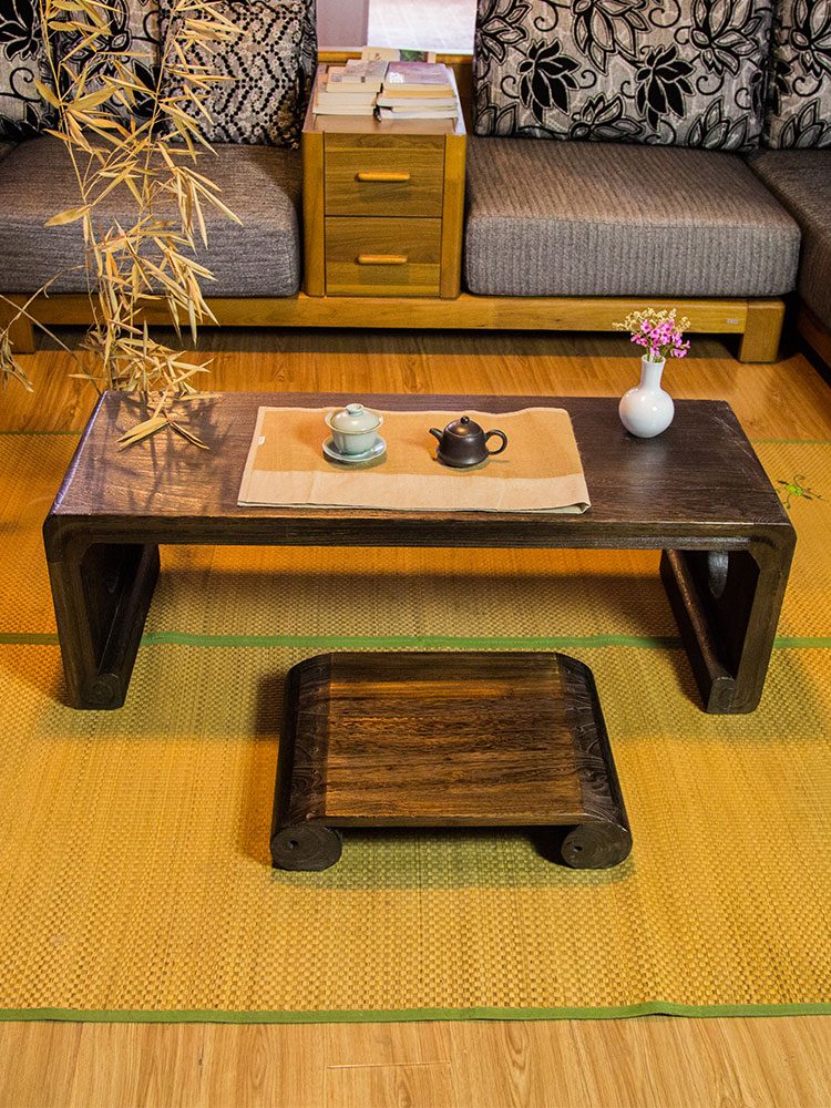 Tongmu Guqin bàn phân gỗ rắn Bàn Guqin Zen lùn bàn vài trường hợp Guoxue bàn chải thư pháp bàn đặc biệt - Bàn giá bàn học cho bé