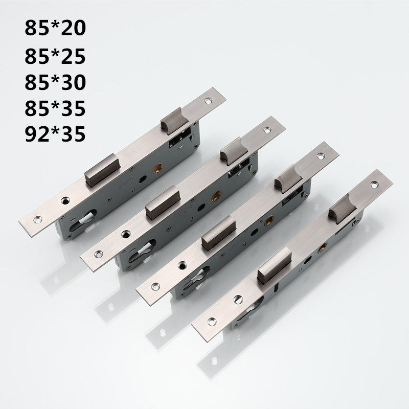 Nestle Break Bridge Aluminum Flat Door Lock Body Handle Single Point Aluminum Alloy Lock Body 8520 8520 8525 8530 8530 9235