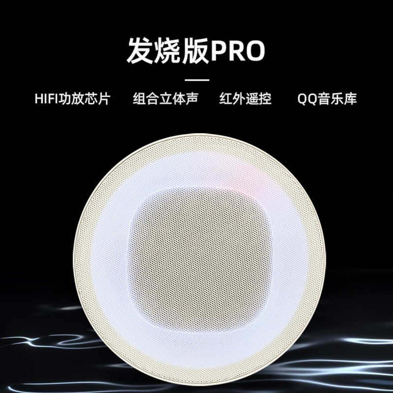 Customized audiophile version of Xiaoai PRO intelligent voice control ceiling speaker Bluetooth speaker voice song smart home