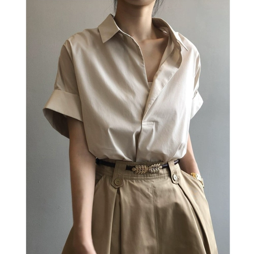 Брендовая сексуальная рубашка для отдыха