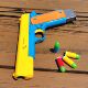 Model gun Colt toy gun manual soft bullet gun Mauser soft bullet gun boy lower feed M1911 toy gun