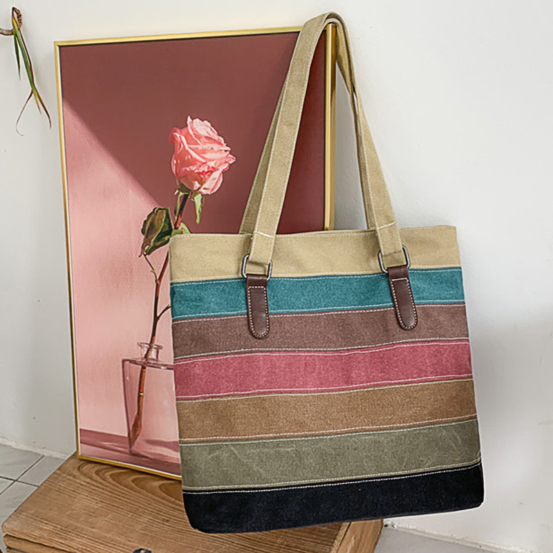 100 lap single shoulder splicing large capacity fashion minimalist bag for casual youth streaks banged on women's special bag