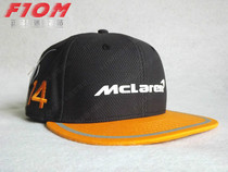 F1 McLaren McLaren McLaren 2018 Alonso Racing Flat-brimmed Hat Driver hat