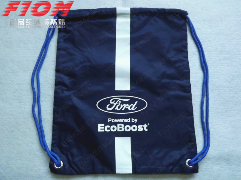 WEC Le Mans Ford Team Storage Bag Sports Drawstring Bag Drawstring Backpack Pullbag