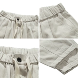 江南先生 Осенние японские цветные ретро трендовые штаны, свободный прямой крой, в корейском стиле