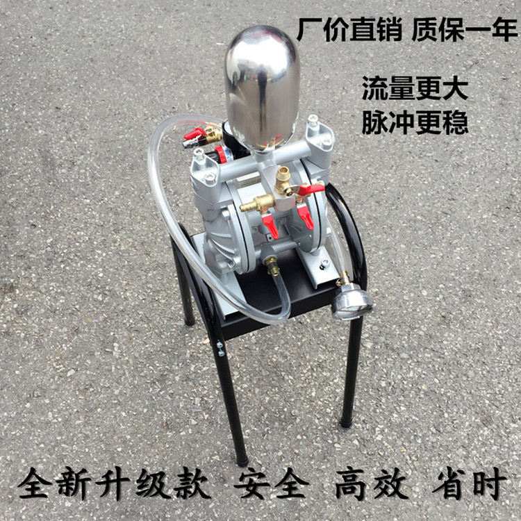 Pneumatic diaphragm pump A-10 A - 15 A - 20 paint pump double diaphragm pump self - suction pump corrosion resistant ink