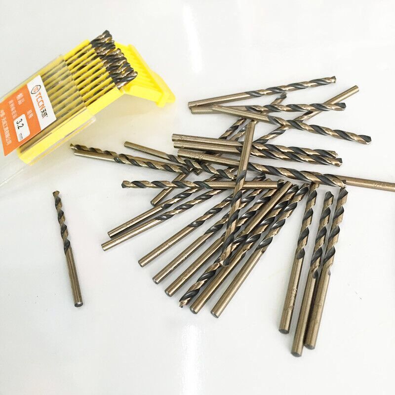 Natural stainless steel special drill bit twist drill with cobalt drill 0 5-14mm straight shank M35 full grinding bore