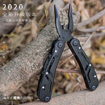 Cast sharp and portable and versatile car outdoor combination multipurpose with scissor tool pliers folding knife pliers