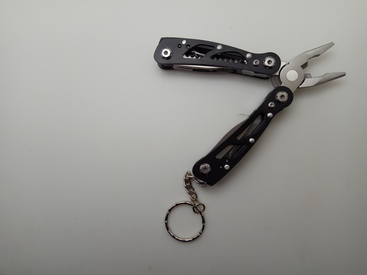 Mini Keychain Đa chức năng Món Quà Kết Hợp Ngoài Trời Di Động Đa mục đích Kìm Tool Pocket Công Cụ Kìm