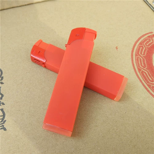 Матовая одноразовая зажигалка, делается под заказ, с печатью вашего логотипа