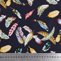 Handmade vải cotton và vải lanh in lông phong cách quần áo vải tại chỗ một nửa giá vải đũi thô