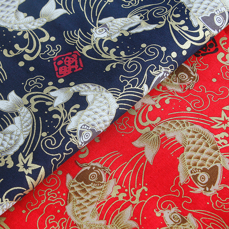 Vintage handmade vải tự làm vải hai màu mực chơi bản đồ nước bronzing nửa mét giá vải dạ may áo khoác