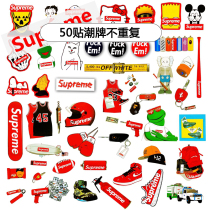 Tide brand personality European and American cartoon suitcase luggage sticker laptop guitar waterproof bicycle sticker