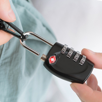 Hanging gym customs tsa backpack customs clearance anti-theft suitcase password lock mini travel lock zipper cabinet