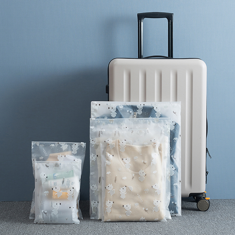 Travel cashier bag Clothing Clothes split Suitcases Underwear Briefs Transparent Waterproof Sealed Bags Bag Small Cloth Bag