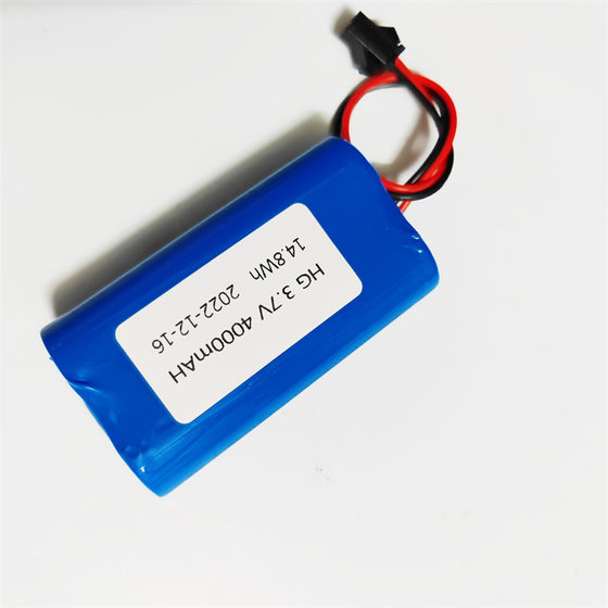 배터리 18650 리튬 배터리 팩 3.7v3.6 접지 잠금 장치 주차 잠금 장치 전원 배터리 4400mah 태양열 오디오