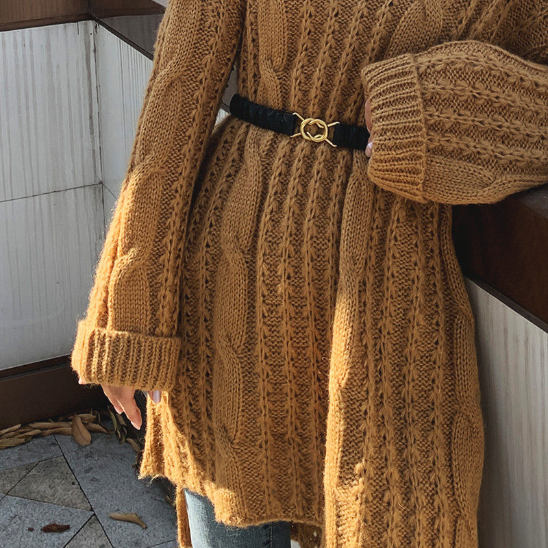 Ultra-beautiful folds soft and small lamb leather waist seal lightly decorated with waist genuine leather woman 100 lap dress leather strap