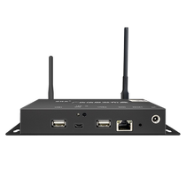 Online advertising machine play box multimedia information release system terminal remote controller 4G card decoding