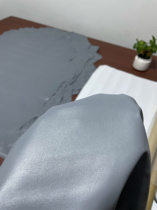 Italian imported ultra-thin soft gray plain nappa sheepskin 0 5mm soft