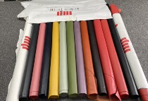 Italian marbella pellami multi-color small fine grain swift style semi-cut calf leather about 1.3mm