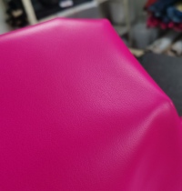 Italy imported rose pink plain sheepskin leather material 0 8mm soft