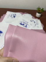 Italian F 3 pink purple plain nappa sheepskin genuine leather material 0 9mm soft