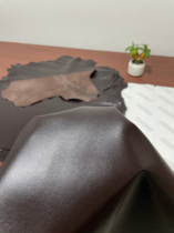 Italian deviconcia chocolate plain nappa sheepskin genuine leather 0 7-0 8mm soft