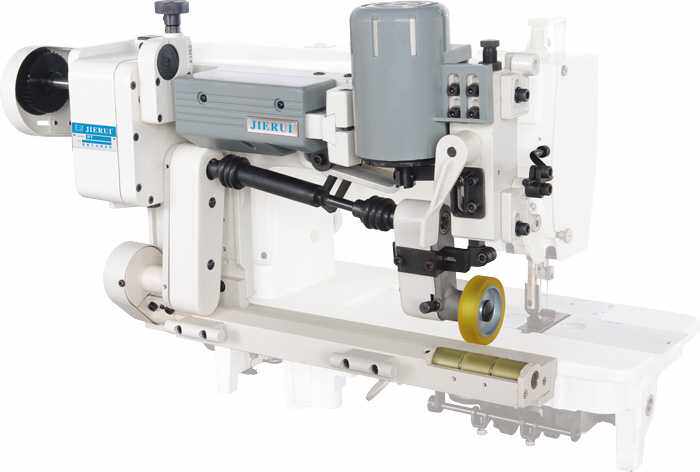 Sewing machine Single-pin double-needle traction up-and-down synchronous trailing wheel-Taobao