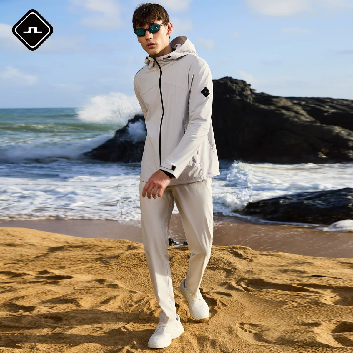 JLINDEBERG Jin Lindberg новая лёгкая куртка для мужчин для гольфа, casual outdoor солнцезащитная