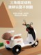 儿童电动摩托车三轮车男女孩宝宝电瓶车小孩可坐人充电遥控玩具车