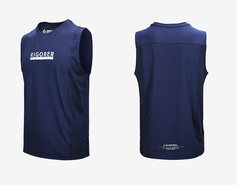 Đủ điều kiện thể thao vest nam nhanh chóng làm khô rào cản bóng rổ bóng đá phát triển đào tạo quần áo vest vest không tay t-shirt nam áo thun tanktop nam