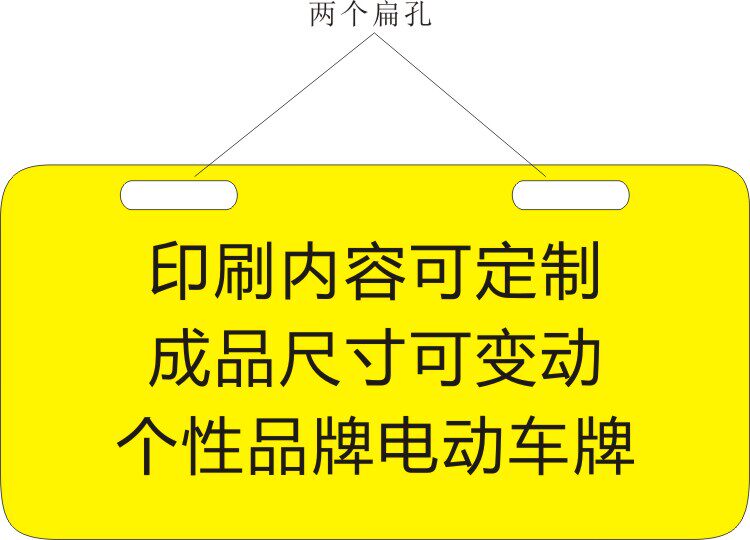 Advertising license plate custom electric vehicle car billboard pvc brushed silver plastic self-adhesive car dealership advertising license plate