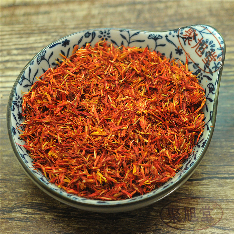  Grass safflower 500g Xinjiang safflower safflower grass can be used with Aiye non-wild Chinese herbs