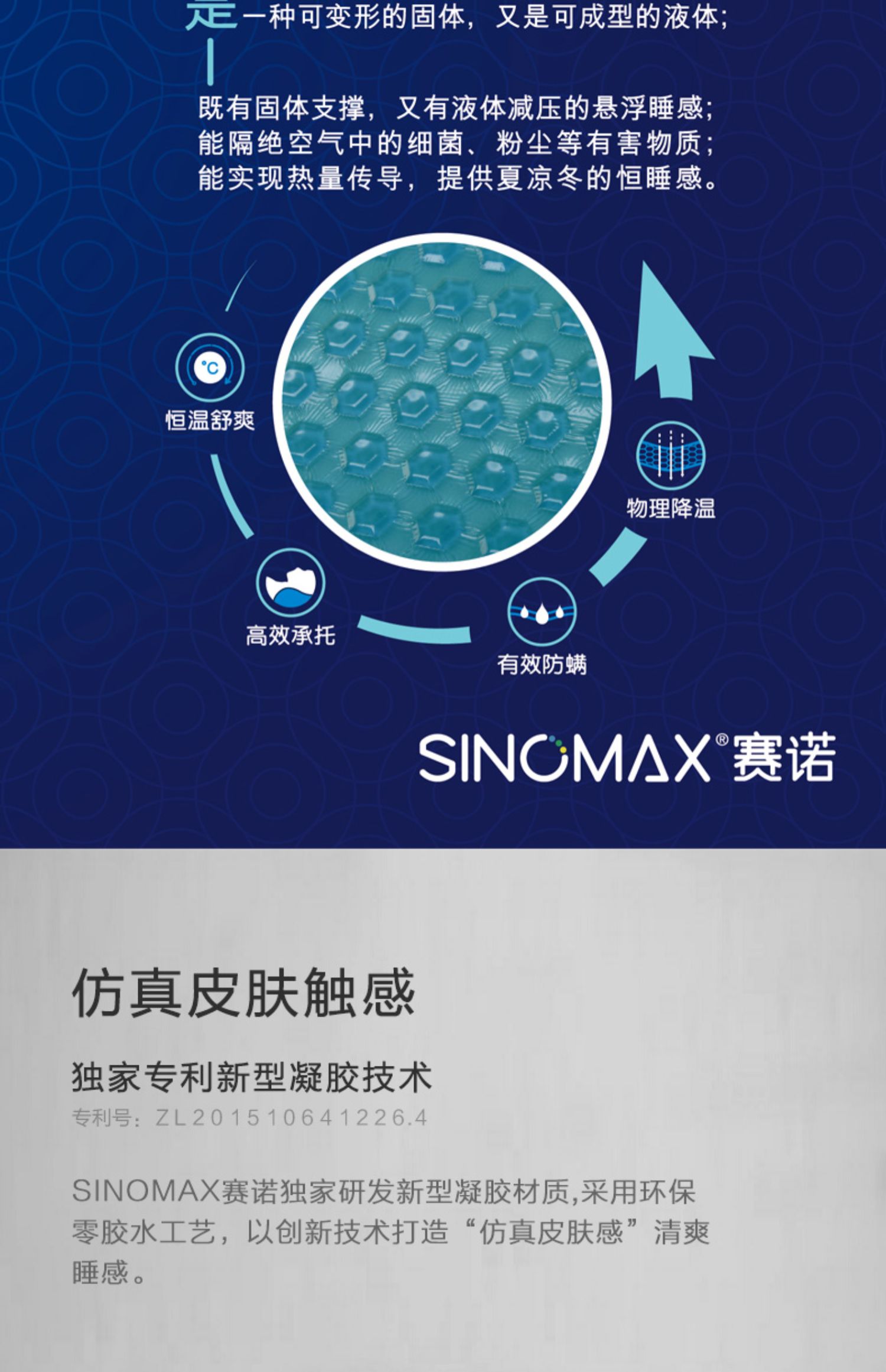 SINOMAX 赛 诺 悠 爽 nệm chống trượt phòng ngủ gia đình 1,2 m bộ nhớ nệm nệm 1,8 m tùy chỉnh nệm - Nệm giá nệm kymdan