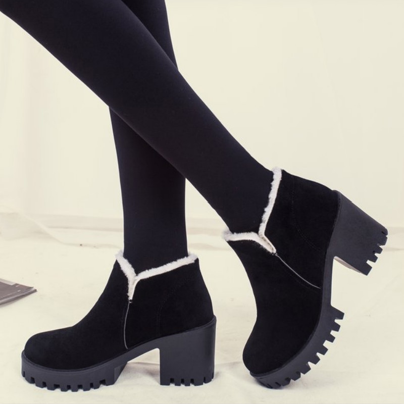 Bottes mi-saison femme en Caoutchouc - Ref 3250490 Image 4