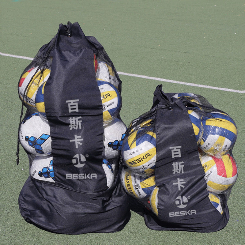 Large soccer bag basketball big net pocket training ball bag bag bag big net bag storage ball bag soccer equipment backpack