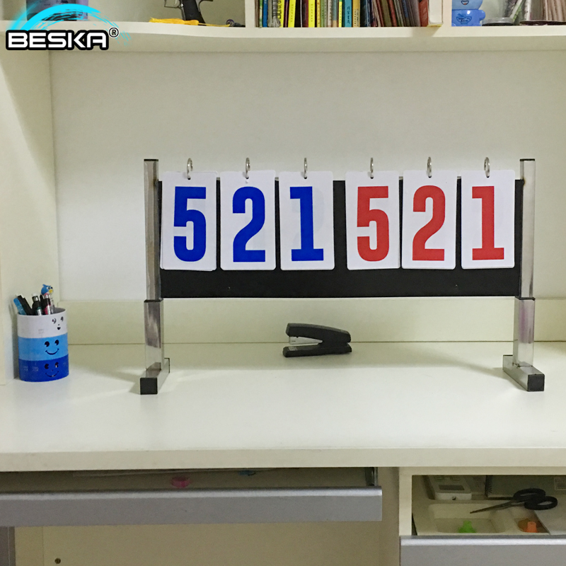 Basketball scoreboard football scorer scorer scorer scorer scorer college entrance examination countdown card flop scoreboard flip stand